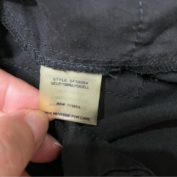 Pixley Women Cargo Black Casual Skirt Pockets Size XS - Picture 5 of 7